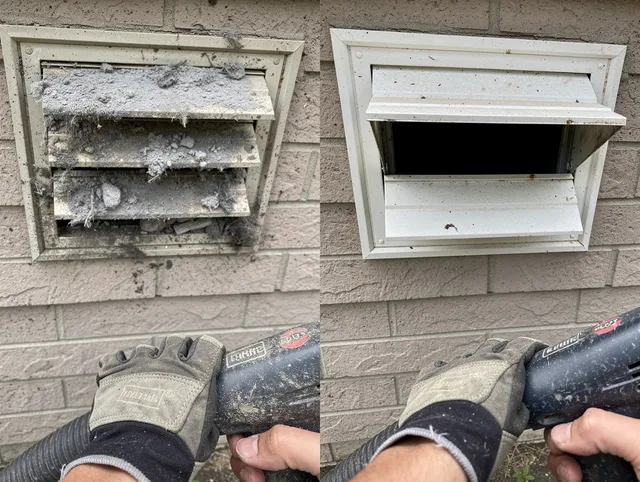 Professional dryer exhaust vent cleaning by St. Petersburg Dryer Vent Cleaning in St. Petersburg