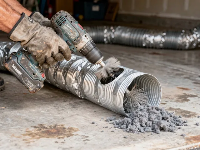 Professional duct cleaning by St. Petersburg Dryer Vent Cleaning in St. Petersburg