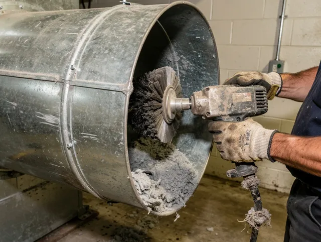 Industrial-grade dryer vent cleaning by St. Petersburg Dryer Vent Cleaning in St. Petersburg