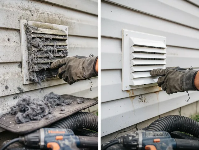 Residential dryer vent cleaning by St. Petersburg Dryer Vent Cleaning in St. Petersburg